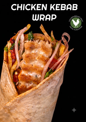 Chicken Kebab Wrap