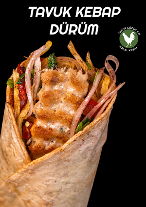 Tavuk Kebap Dürüm
